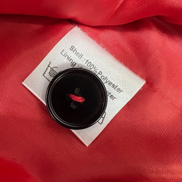 Luxelim sz 4t Teddy Coat red